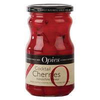 opies red marachino cocktail cherries with stem 225g single