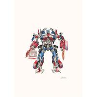 optimus prime by zoe moss