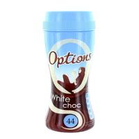 Options White Chocolate Jar