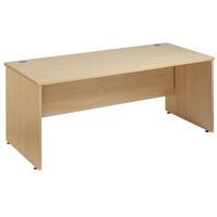 Opus Rectangular Desk - Panel End W 1532mm x D 746mm x H 725mm Beech