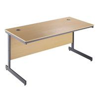 Opus Rectangular Desk - Cantilev...