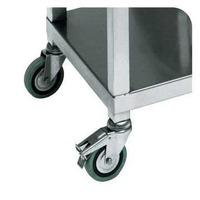 Optional Braked Castors for all Stainless Steel Trolleys