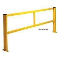 Open Straight Sectional Pedestrian Safety Barriers 2.4m L x 0.9m H
