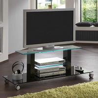 Opus Gloss Black TV Trolley