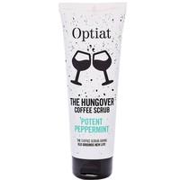 optiat the hungover potent peppermint coffee scrub 90g