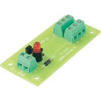 Open Relay Board With Terminals For 4-30Vdc DPDT-CO PCB Relay, Signal LED