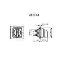 Option key Black 1 x 90 ° RAFI 1.30073.600 1 pc(s)