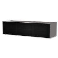 optimum project pro1600f graphite grey tv stand w acoustic front flap