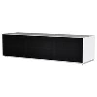 Optimum Project PRO1600F Brilliant White TV Stand w/ Acoustic Front Flap