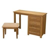 Opus Oak Dressing Table and Stool