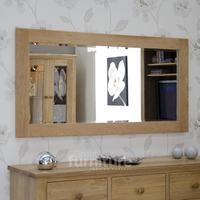 Opus Oak 1500 x 750 Mirror