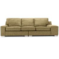 opera fabric 4 seater sofa pearl