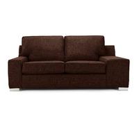 opera fabric 2 seater sofa chocolate