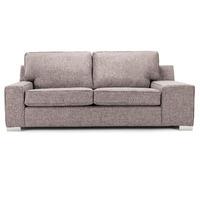 opera fabric 3 seater sofa fudge