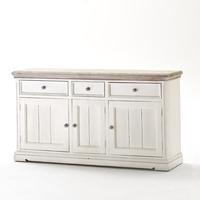 opal sideboard in white pine with drawers