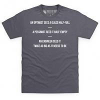 Optimist Pessimist Engineer T Shirt