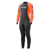 Open Squad Youth Wetsuit - Black and Orange