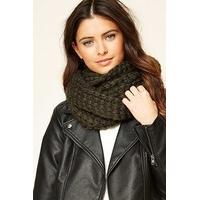 open knit infinity scarf