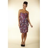 Opulence Sequin Sweetheart Bandeau Dress