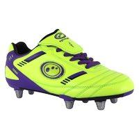 optimum tribal junior rugby boots yellow