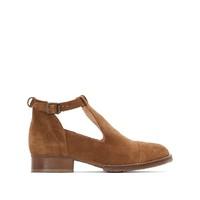 Openwork Leather Boots