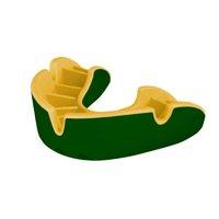 Opro Self Fit Gen 3 Silver Junior Mouthguard - Green/Gold