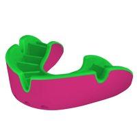 opro self fit gen 3 silver mouthguard pinkflgreen