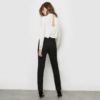 Open Back Laced Jumpsuit