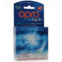 opro refresh mouth guard cleaning tablets