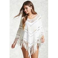 Open-Knit Kaftan Cover-Up