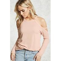 Open-Shoulder Sweatshirt