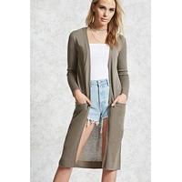 Open-Front Longline Cardigan