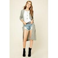 Open-Front Longline Cardigan