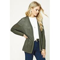 open knit dolman cardigan