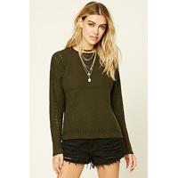 Open Knit Boxy Jumper