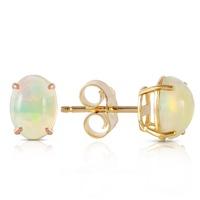 Opal Stud Earrings 0.9ctw in 9ct Gold