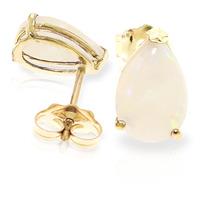 Opal Stud Earrings 1.55ctw in 9ct Gold