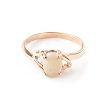 Opal Classic Desire Ring 0.45ct in 9ct Rose Gold