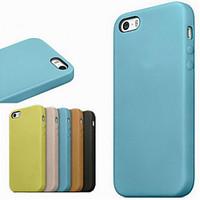 Original PU Leather Back Cover Case with PC Lining For iPhone 7 7 Plus 6s 6 Plus SE 5s 5