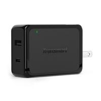 original tronsmart w2pte wall charger type c usb ports 3a max qualcomm ...