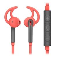 Original ROCK Mucu 3.5mm In-ear Earphone Stereo Earphone Wire Control Handsfree with Microphone Sports Headset Earbuds for iPhone Samsung HTC Xiaomi S