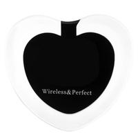 original portable charging pad cute heart shape qi wireless charger fo ...