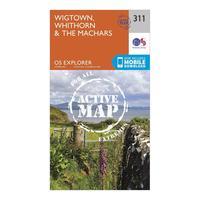 ordnance survey explorer active 311 wigtown whithorn the machars map w ...