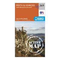 ordnance survey explorer active 369 perth kinross map with digital ver ...