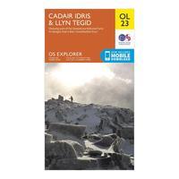 Ordnance Survey Explorer OL 23 Cadair Idris & Bala Lake Map, Orange