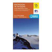 Ordnance Survey OL 17 Explorer Snowdon Map, Orange