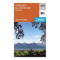 Ordnance Survey Explorer 383 Movern & Lochaline Map With Digital Version, Orange