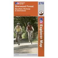 Ordnance Survey Explorer 270 Sherwood Forest Map, Assorted