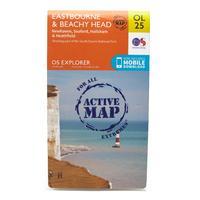 Ordnance Survey Explorer Active OL 25 Eastbourne & Beachy Head Map, Orange