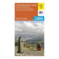 ordnance survey explorer ol 4 the lake district north western area ora ...